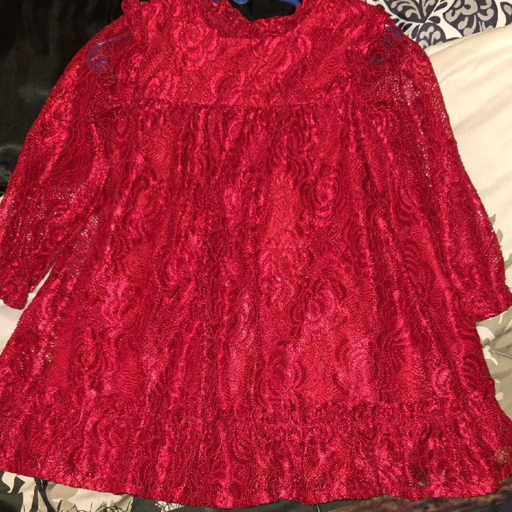 Wonder Nation Vibrant Red Dress